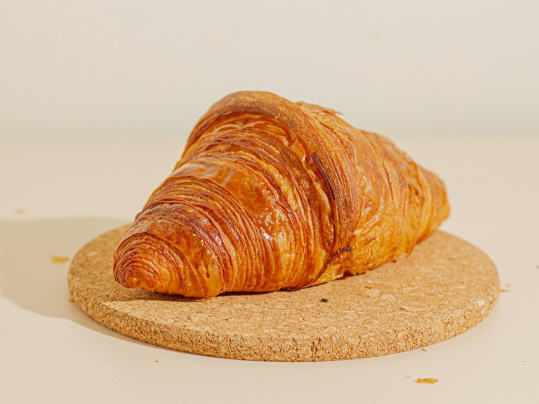 Flaky butter croissant